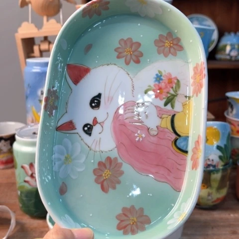 炉景德镇釉下手绘陶瓷