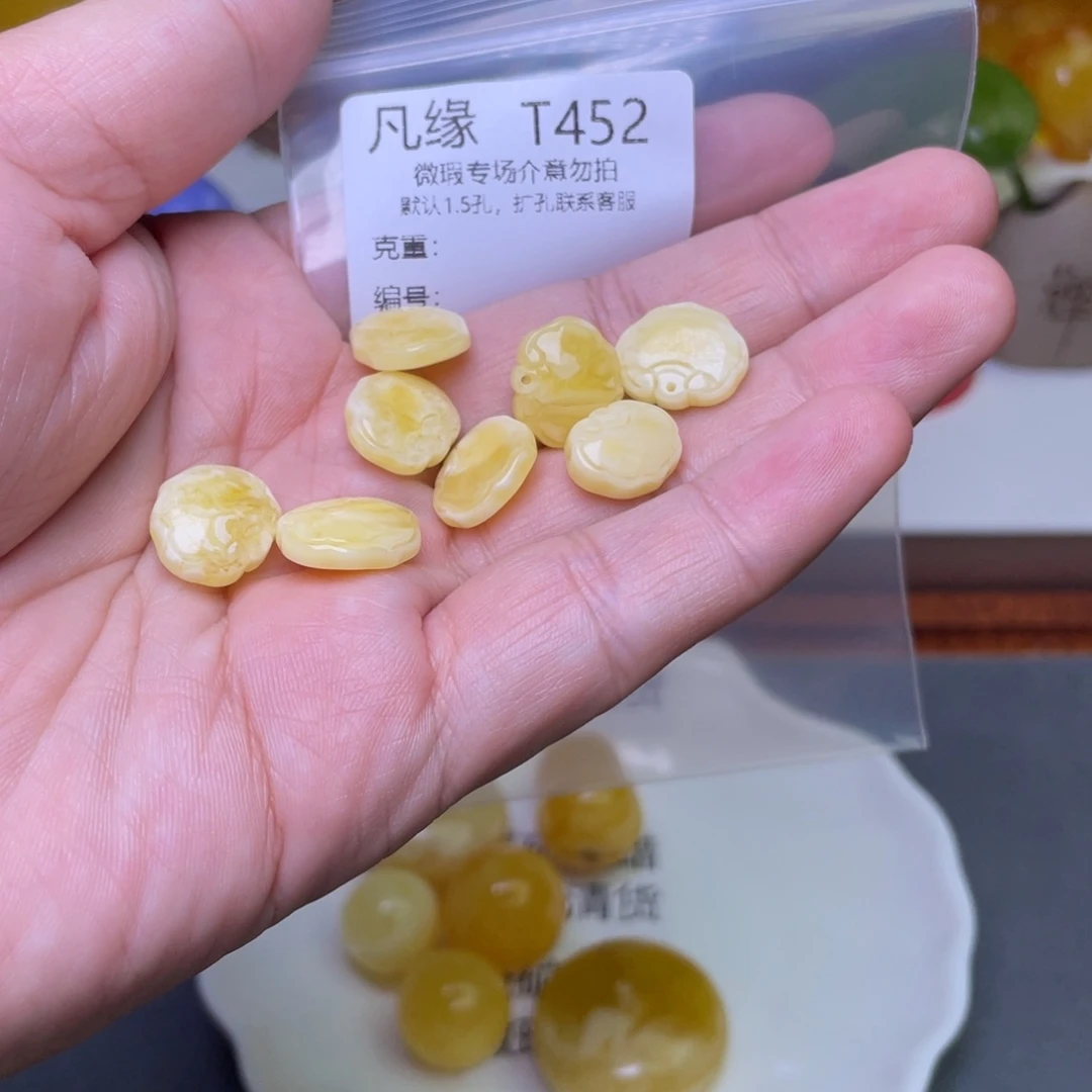 琥珀未镶嵌珠宝奇石多样性发其一