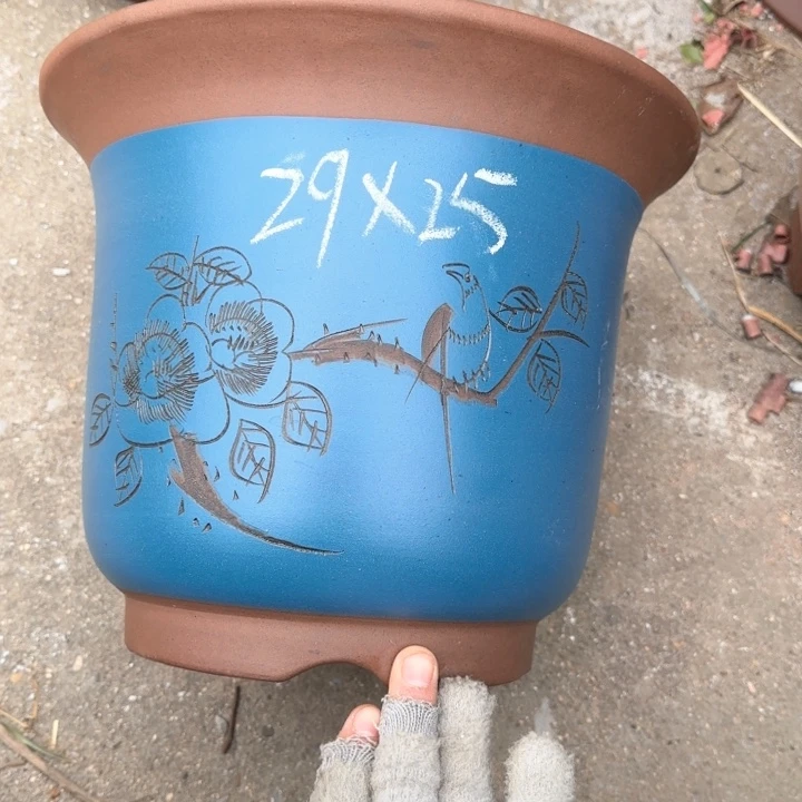 紫砂花盆特价清仓