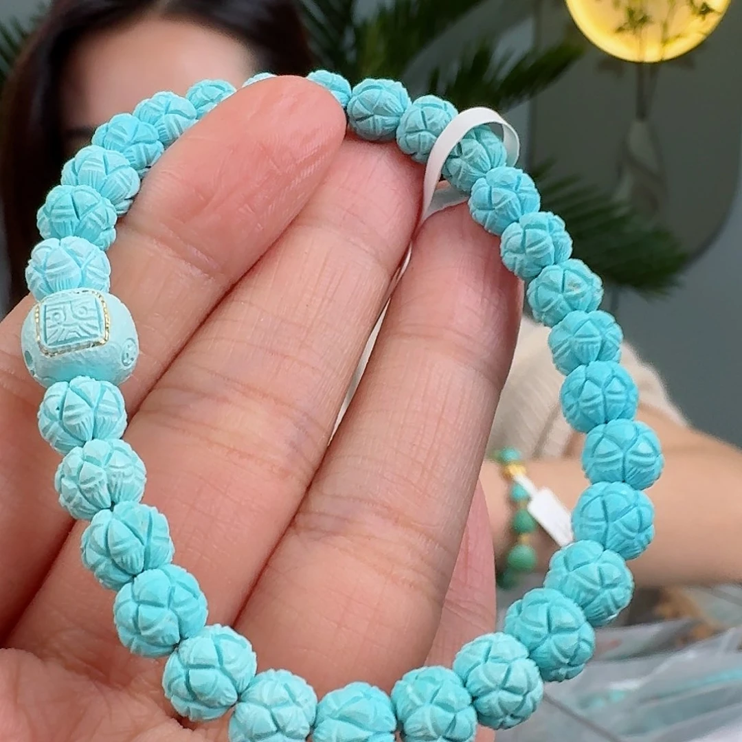 绿松石珠宝奇石未镶嵌