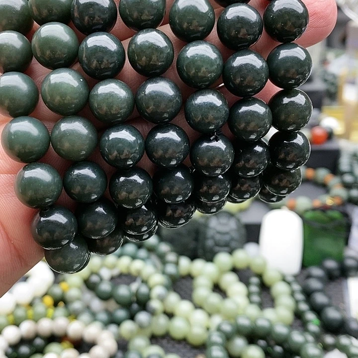 【闪购商品】手链未镶嵌和田玉12踏青拍一发一