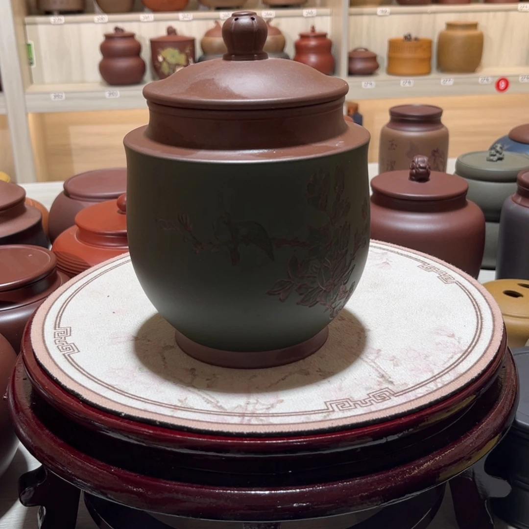 紫砂茶叶罐紫砂罐