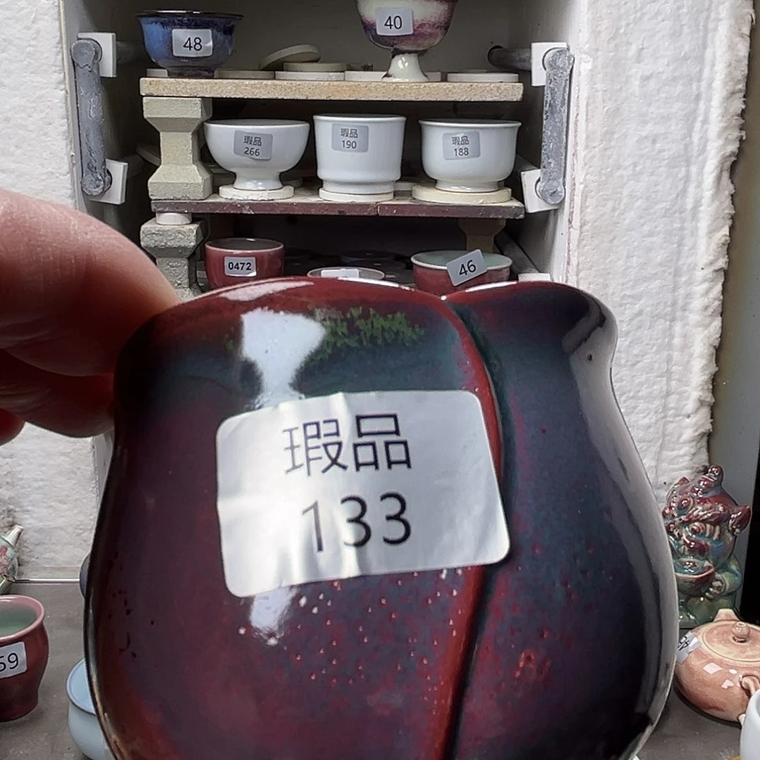 摆件陶窑口自销原矿钧瓷