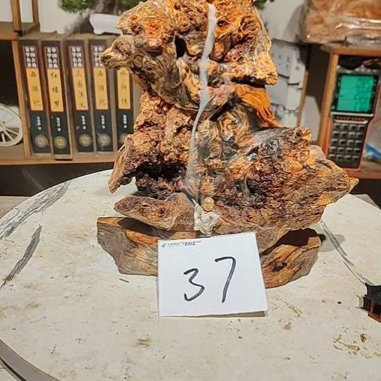 连***哥松木37北沉香琥珀木天然造型山水