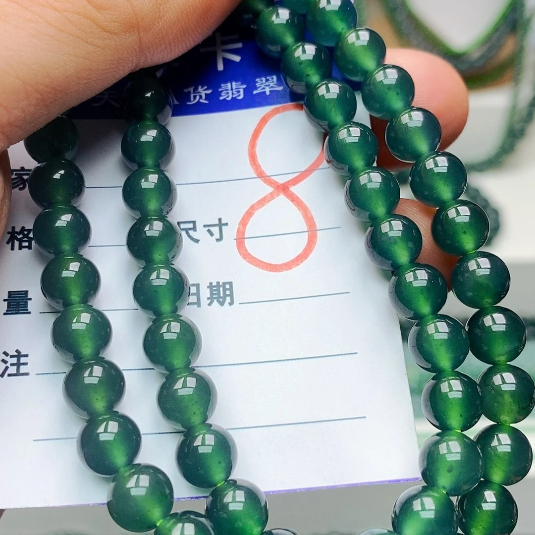 翡翠未镶嵌手链翡翠