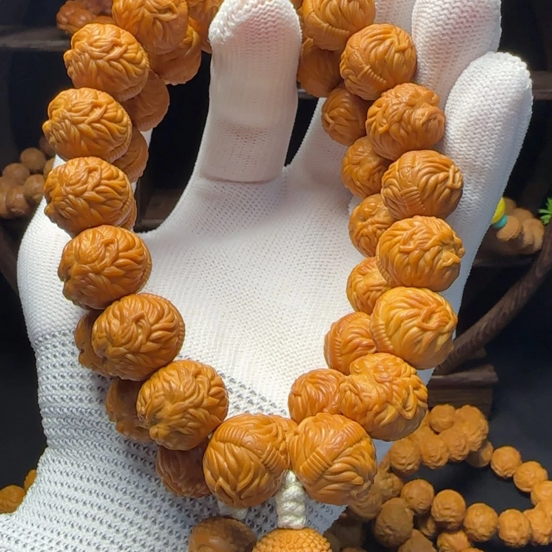 苦***苦猴头核桃吊坠猴头