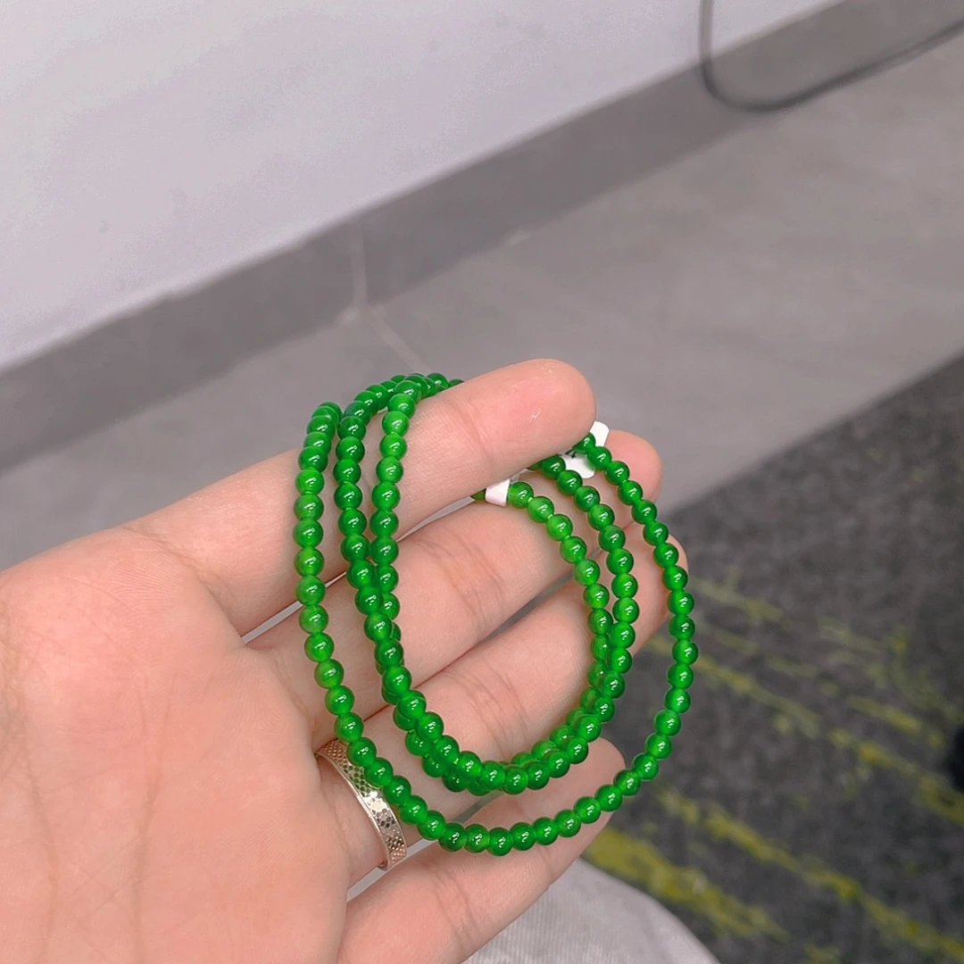 翡翠未镶嵌项链卡4