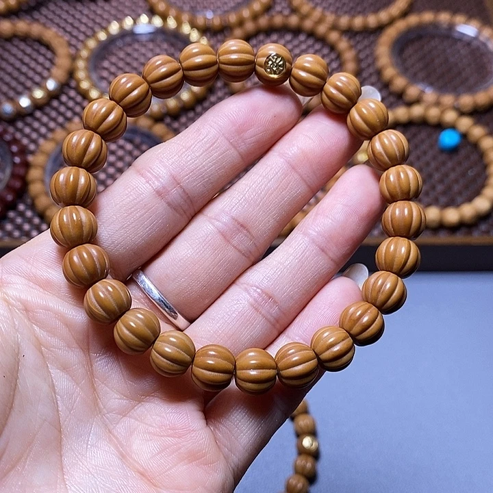 猴头核桃手串金标小瓜珠全品