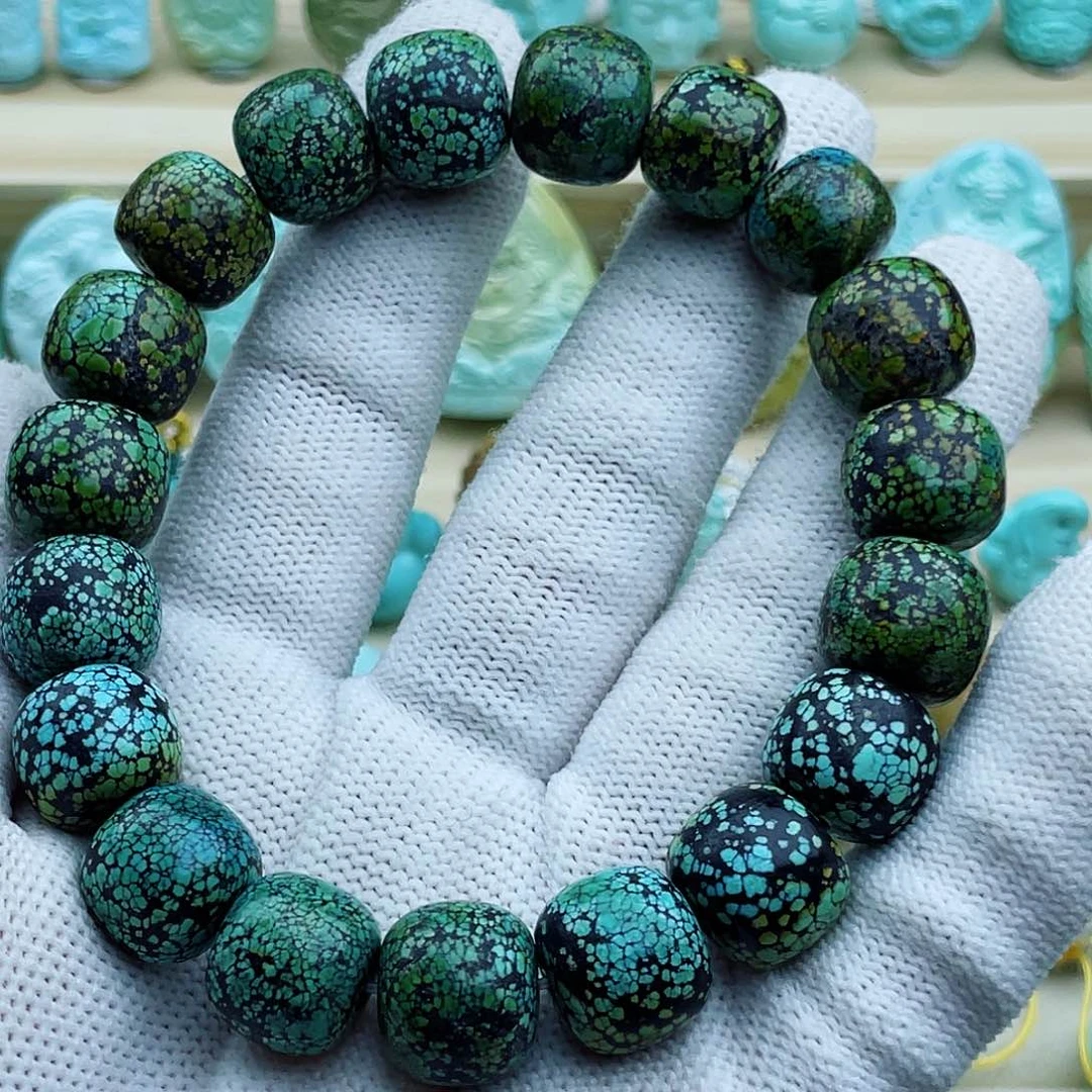 未镶嵌绿松石珠宝奇石