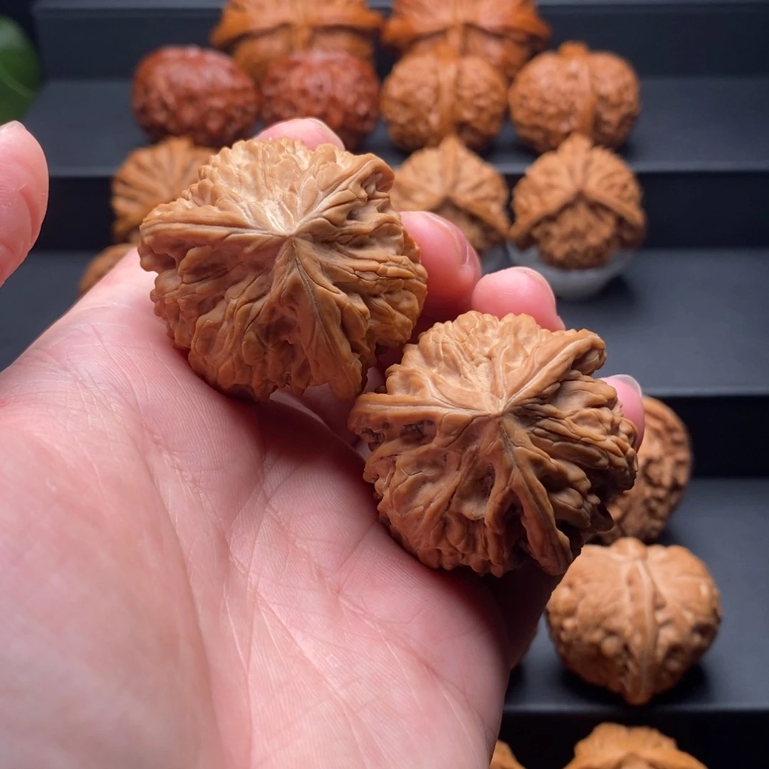 把件文玩核桃42尺全品御龙粗筋三棱