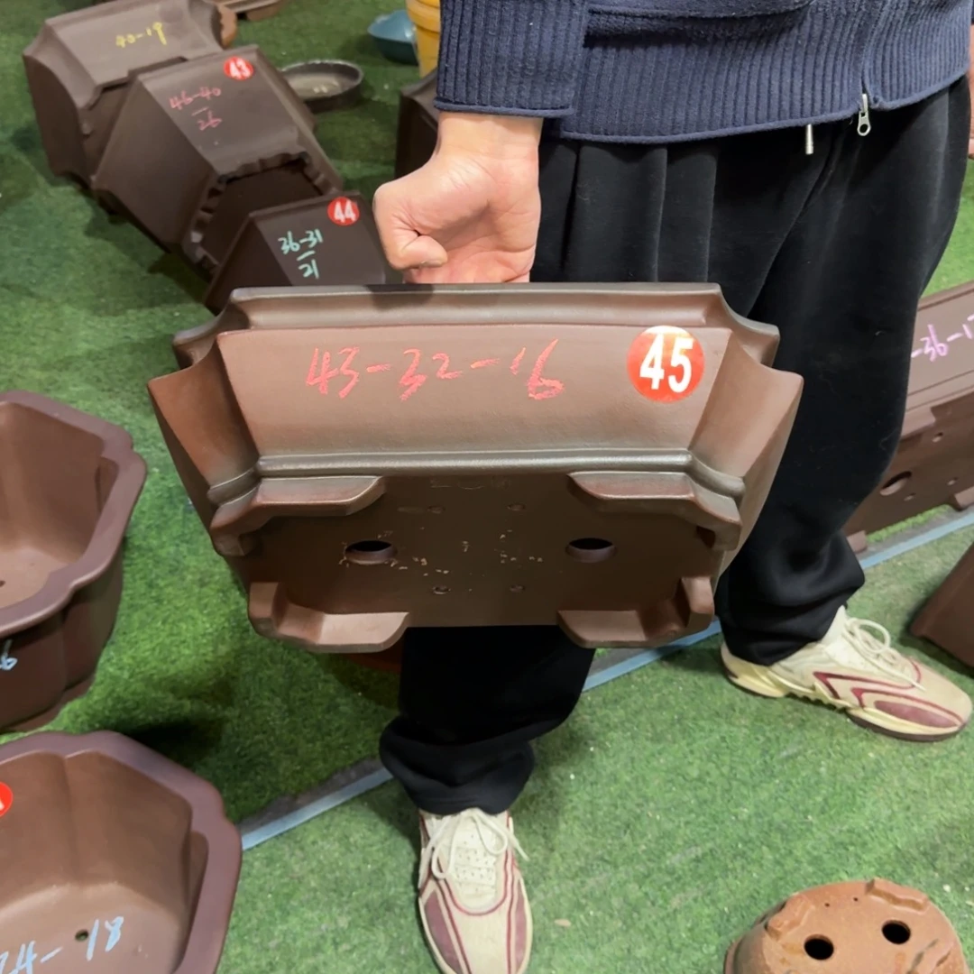 《***学花盆紫砂紫砂花盆