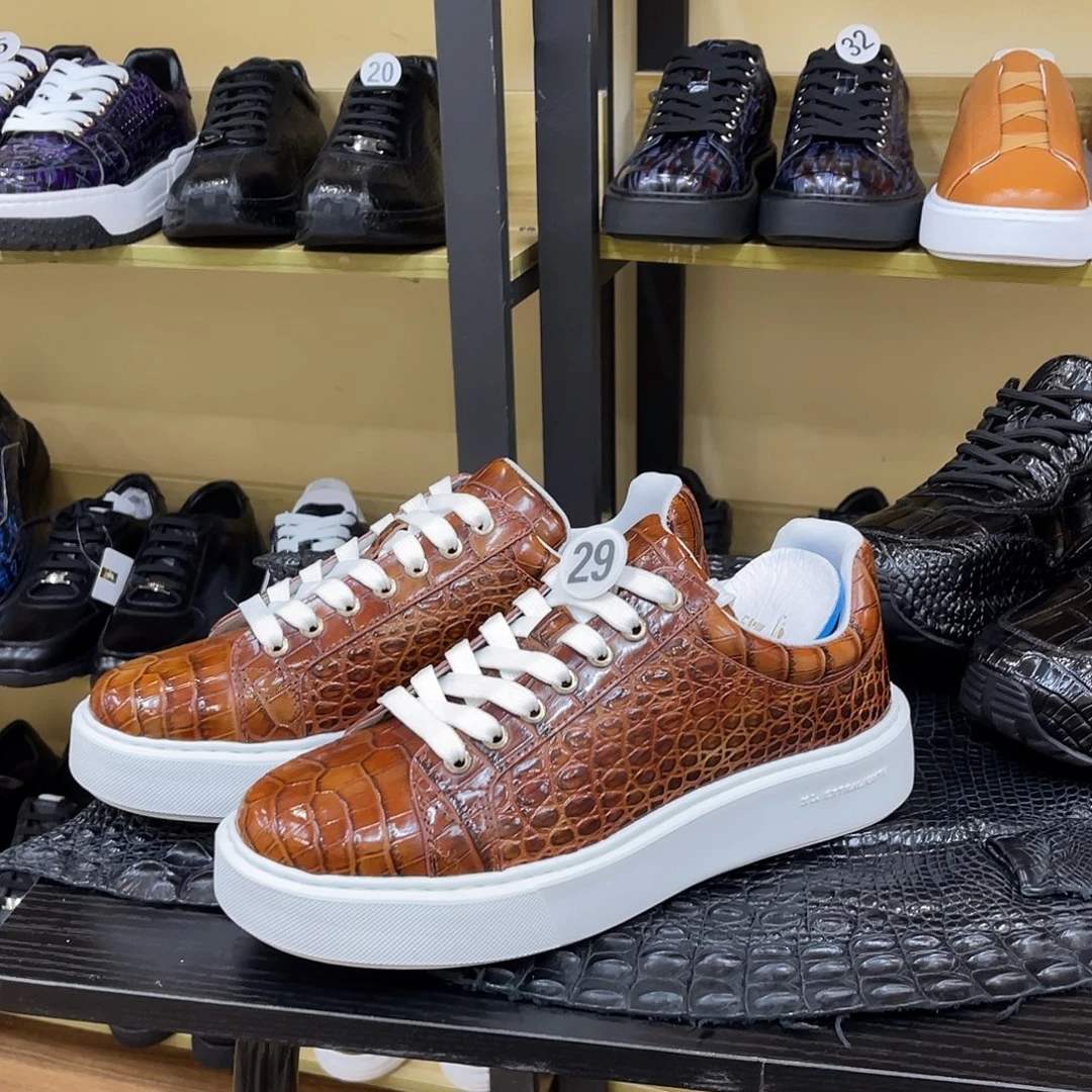 孔***孔9634款黄色板鞋40码