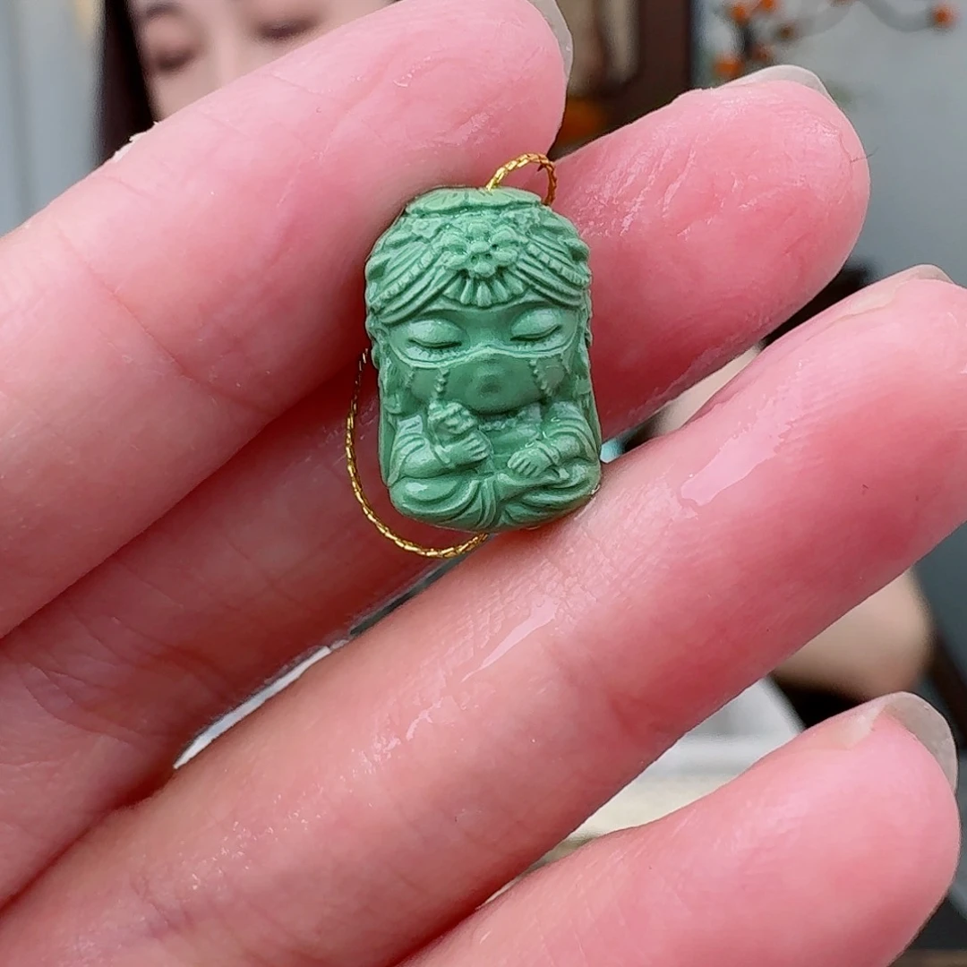 未镶嵌绿松石珠宝奇石