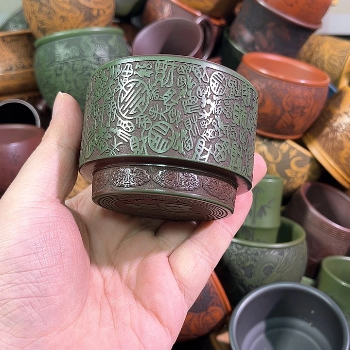 茶杯紫砂全手工紫砂主人杯