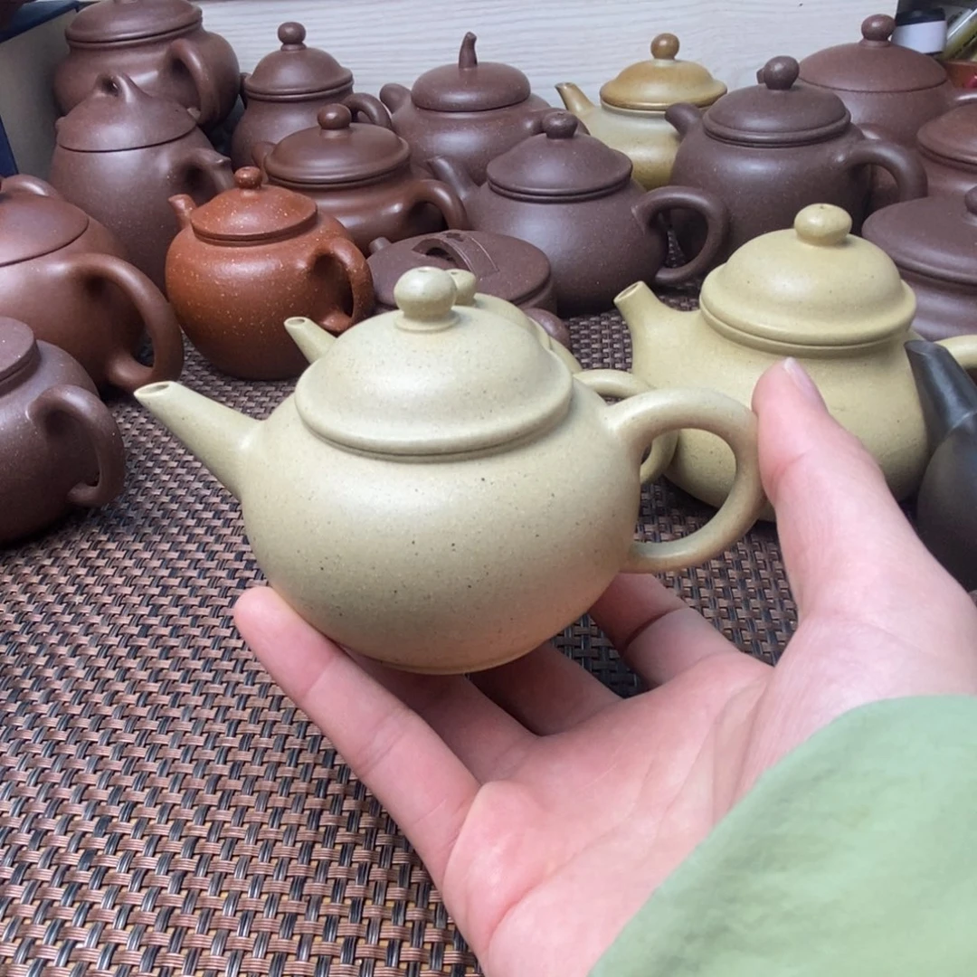 本山绿泥茶壶最****妈微瑕水平