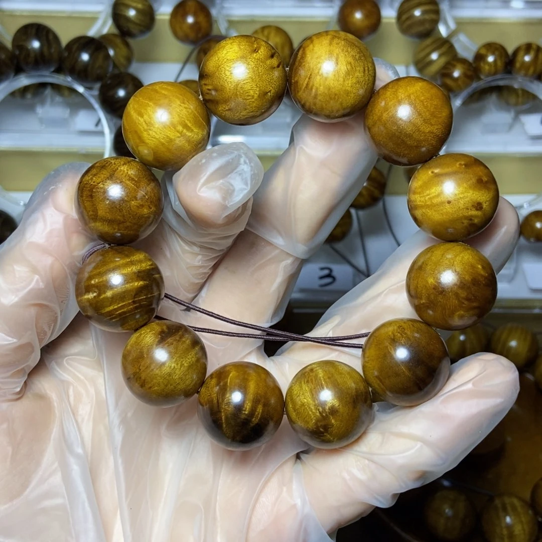 埋***面楠木（金丝楠）手串/手链