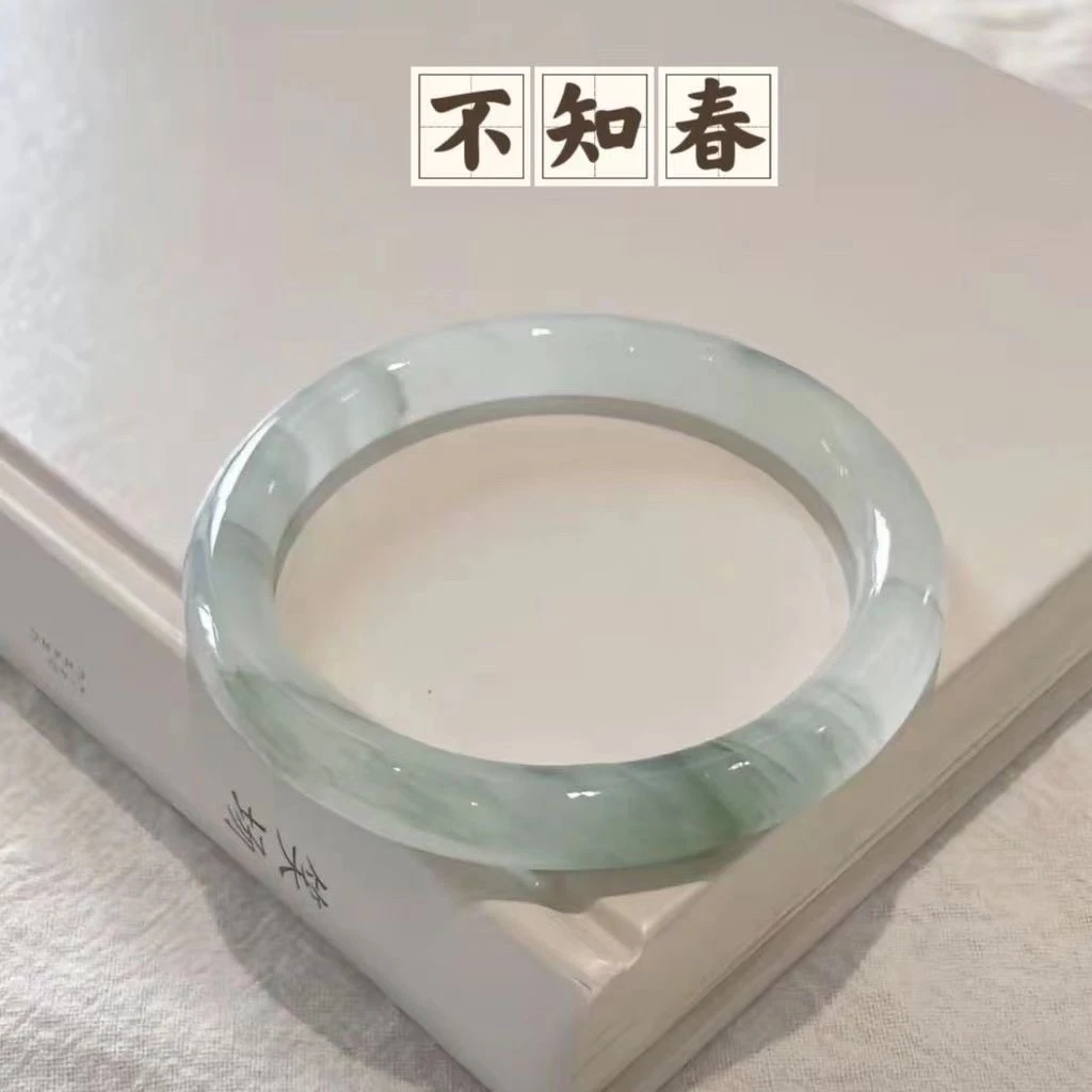 非金属玻璃手镯 非金属玻璃手镯10mm圈口60-60mm饰品少女琉璃手镯