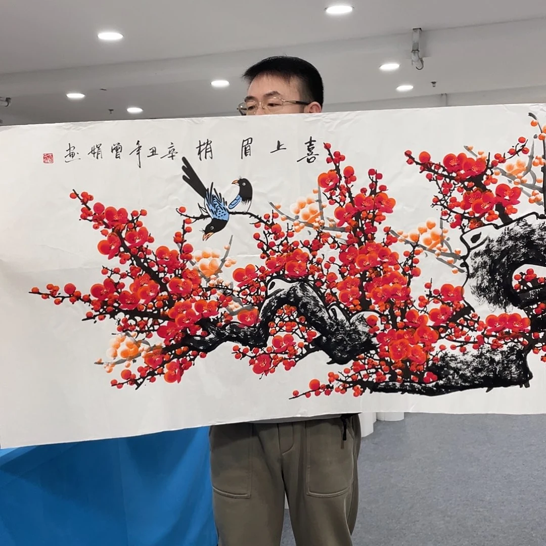 国画今天早上国画作品欣赏
