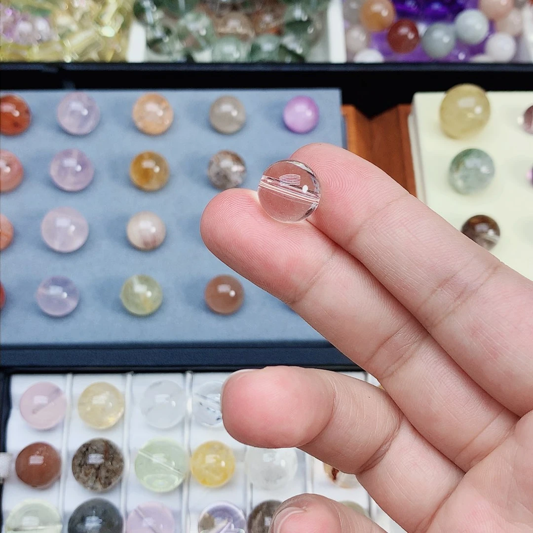 未镶嵌手链水晶白水晶