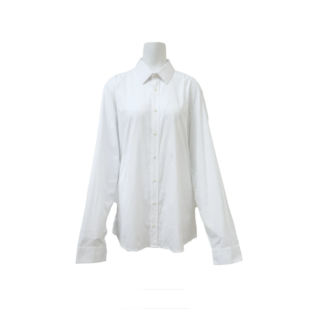 99新 GUCCI/古驰 汤/P223076829/白色衬衫 44码