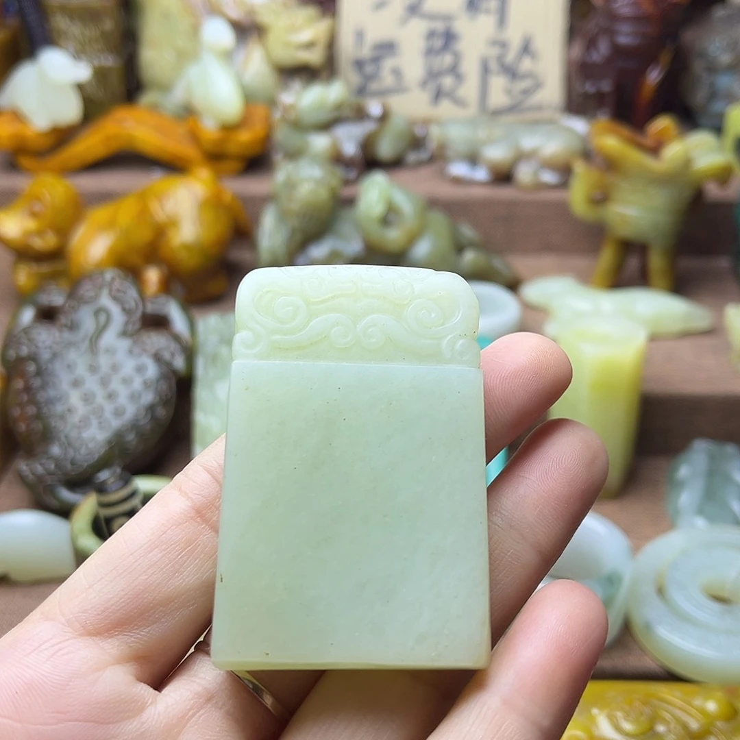 白玉菩提吊坠21。。