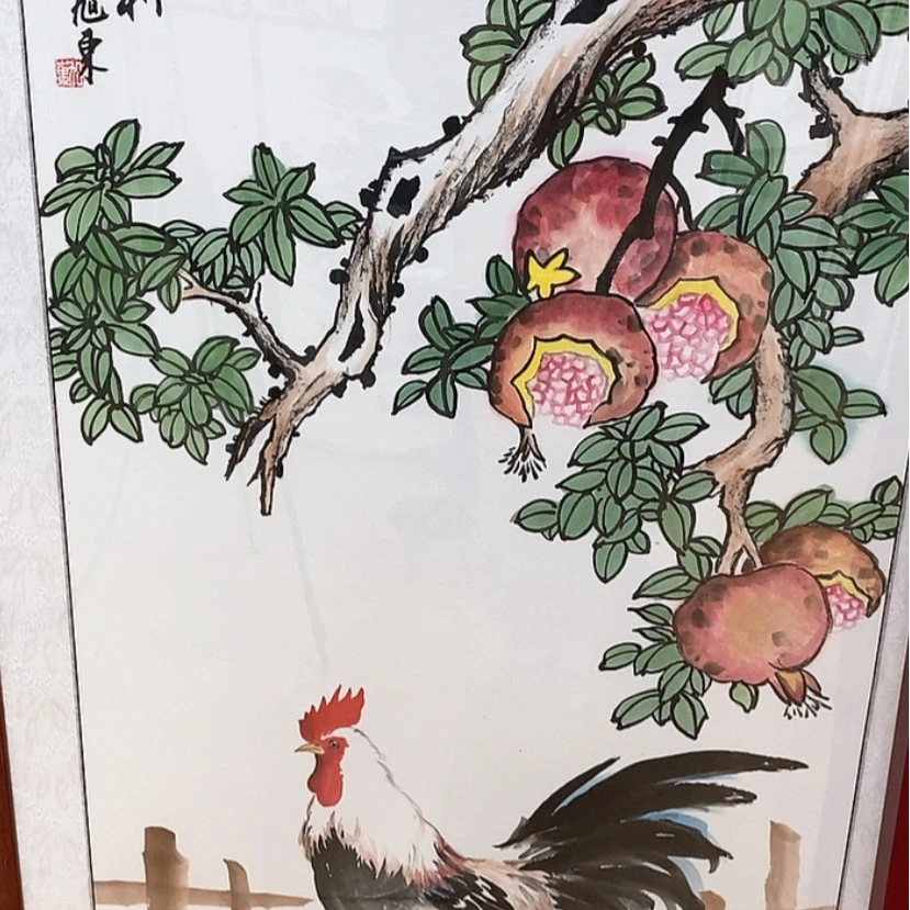 【闪购商品】国画手绘国画带框