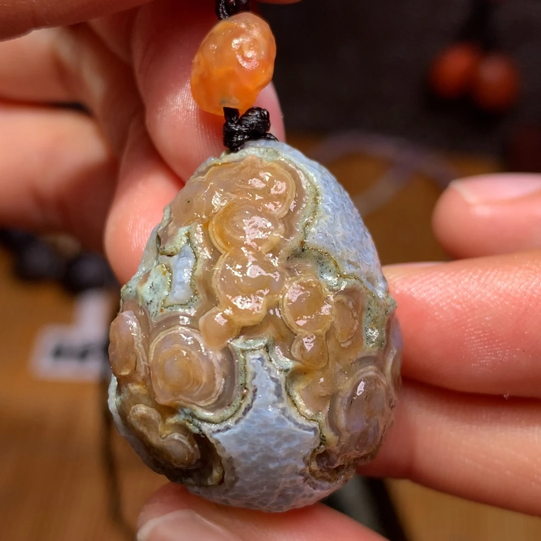 未镶嵌玛瑙/玉髓珠宝半成品