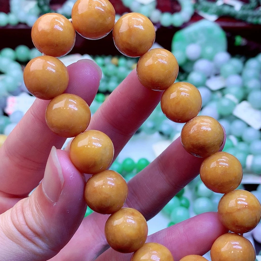 翡翠未镶嵌毛衣链