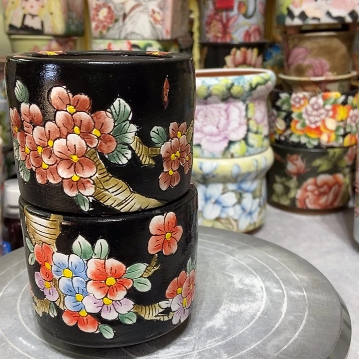 景德镇艺术手绘作品