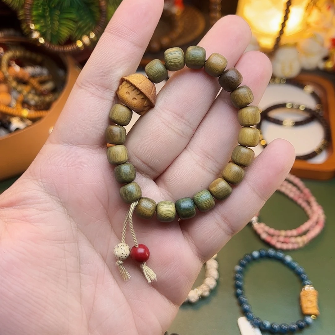 维腊木（绿檀）手串/手链