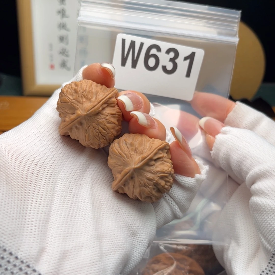 文玩核桃把件32大枣w 631