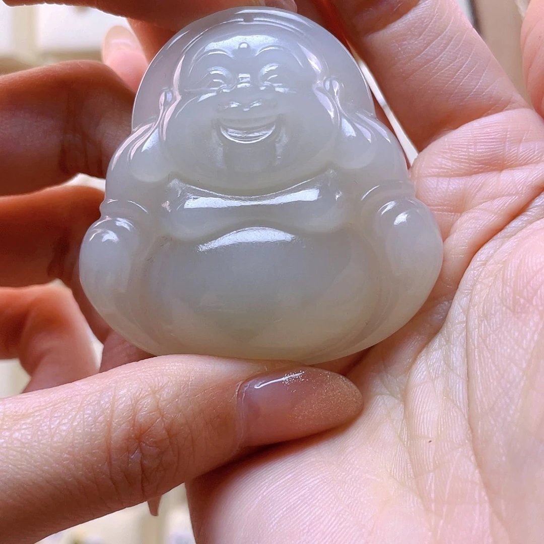 和田玉吊坠(赠链)未镶嵌西****?