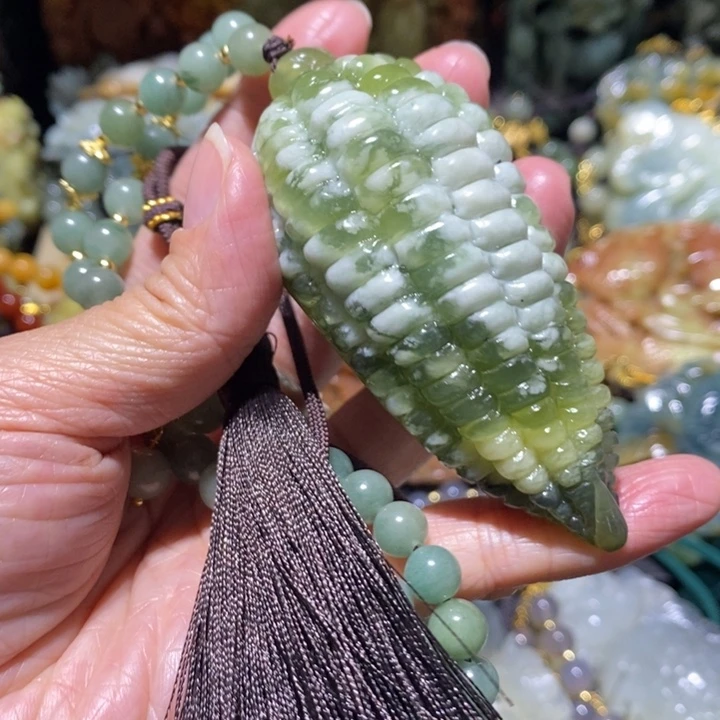 岫玉岫玉吊坠未镶嵌