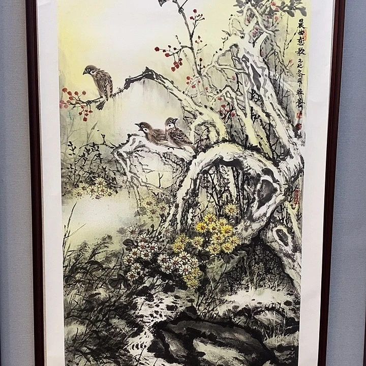 国画亲笔手绘原创