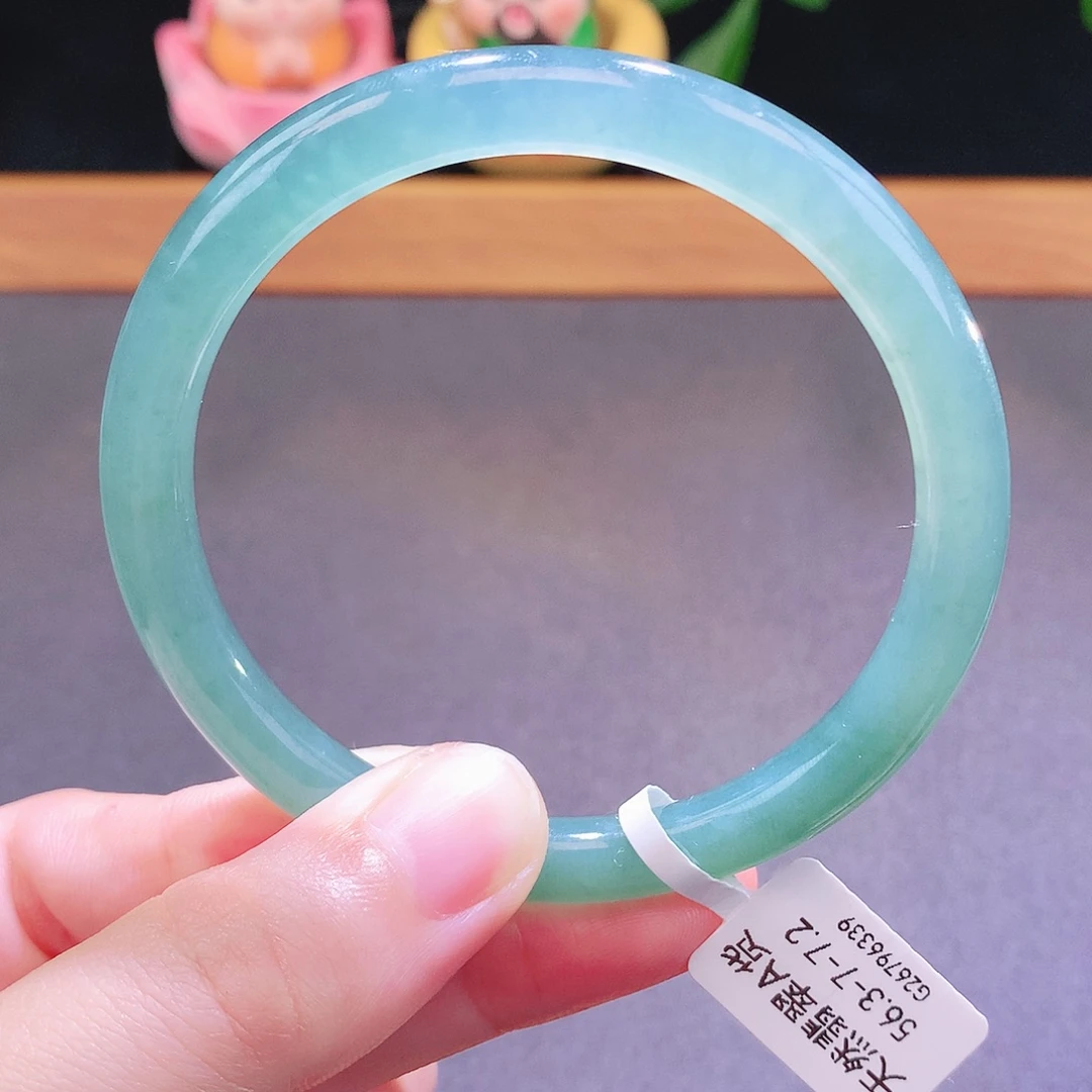 翡翠未镶嵌手镯天然翡翠