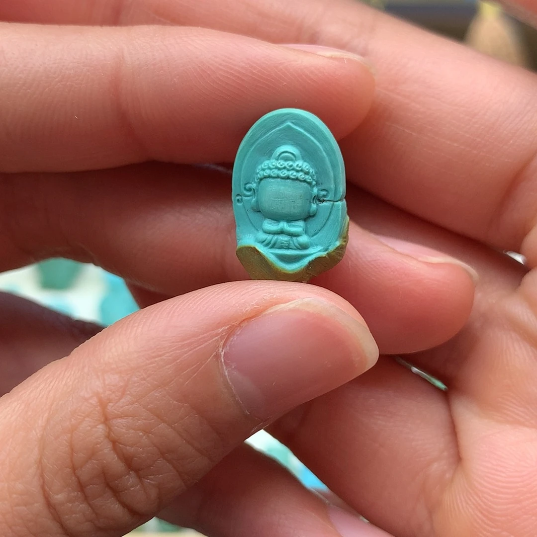 未镶嵌绿松石珠宝奇石