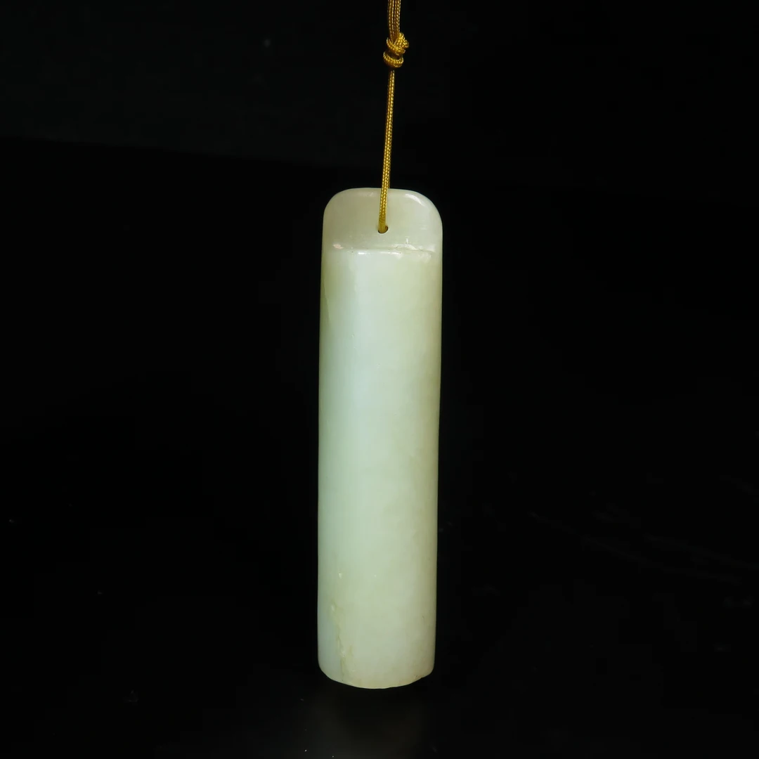 民国玉翎管/MZ549541/和田玉/民族文物