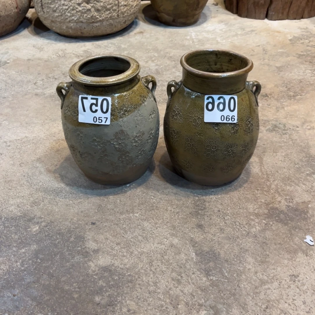 有机玻璃可以放水可以插花老物件