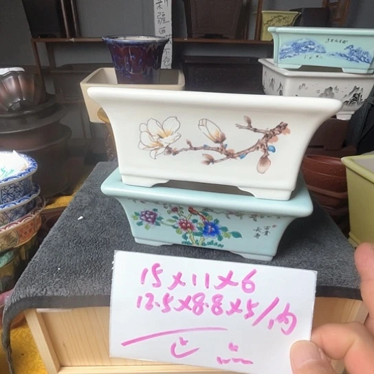 紫砂花瓶紫砂花盆