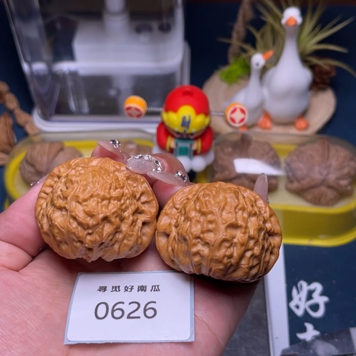 把件文玩核桃南瓜墩45-0626