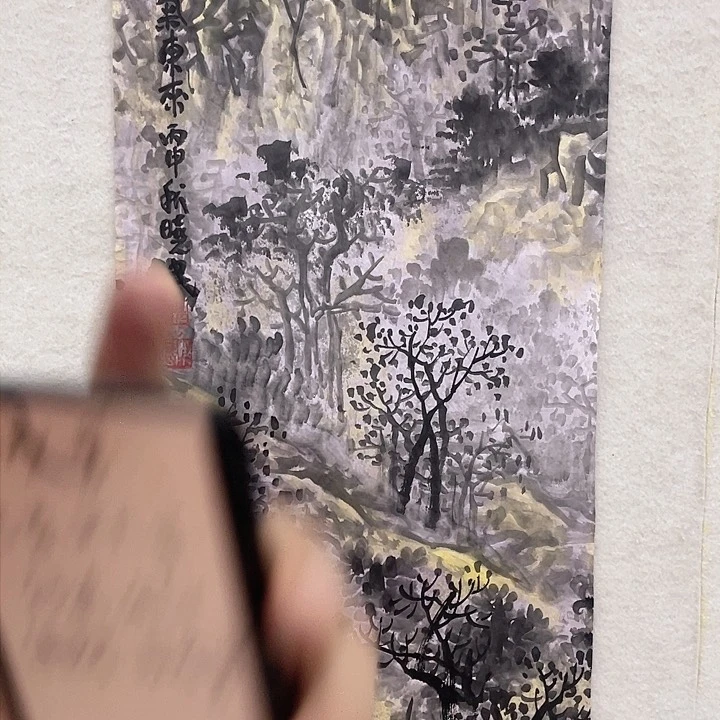 国画毕晓民国画作品