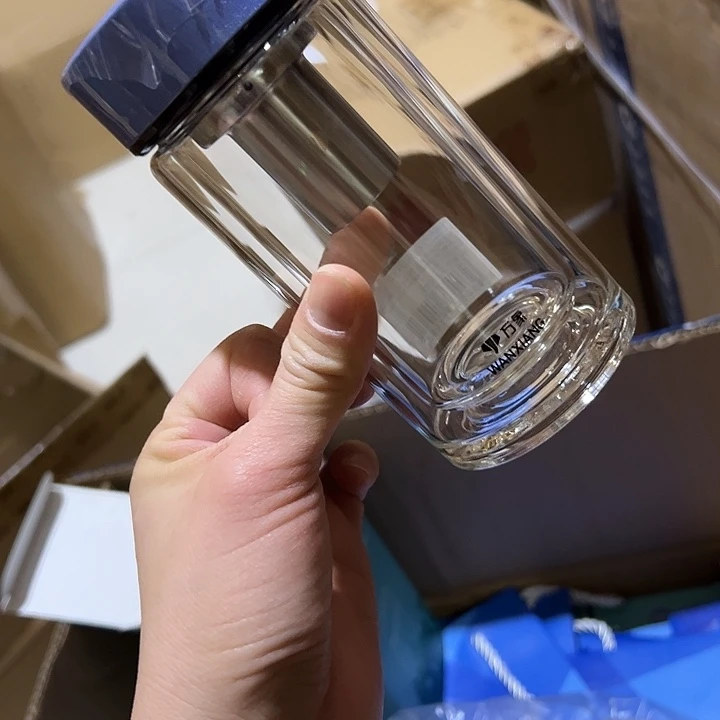 V161-66-210ml  玻璃杯  蓝