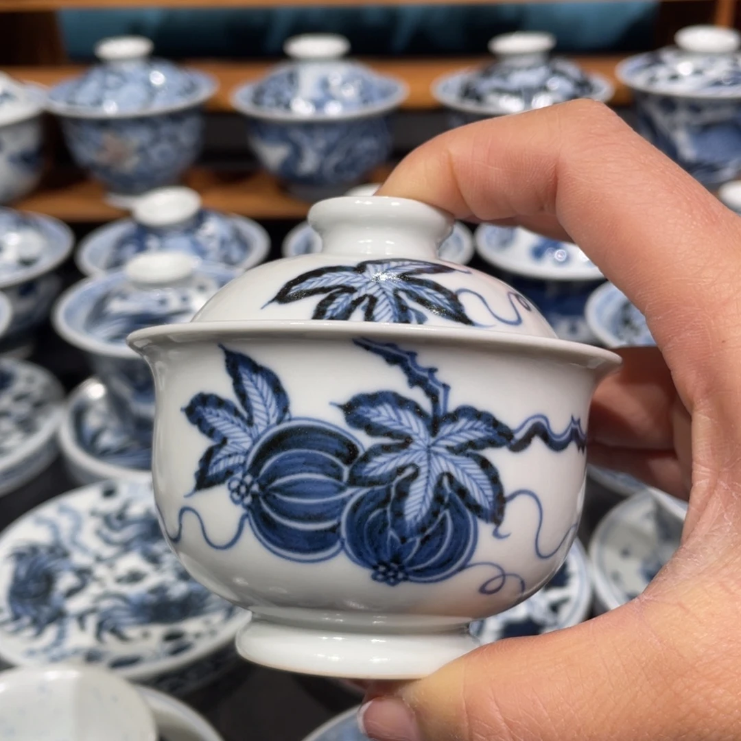 景德镇陶瓷手工手绘