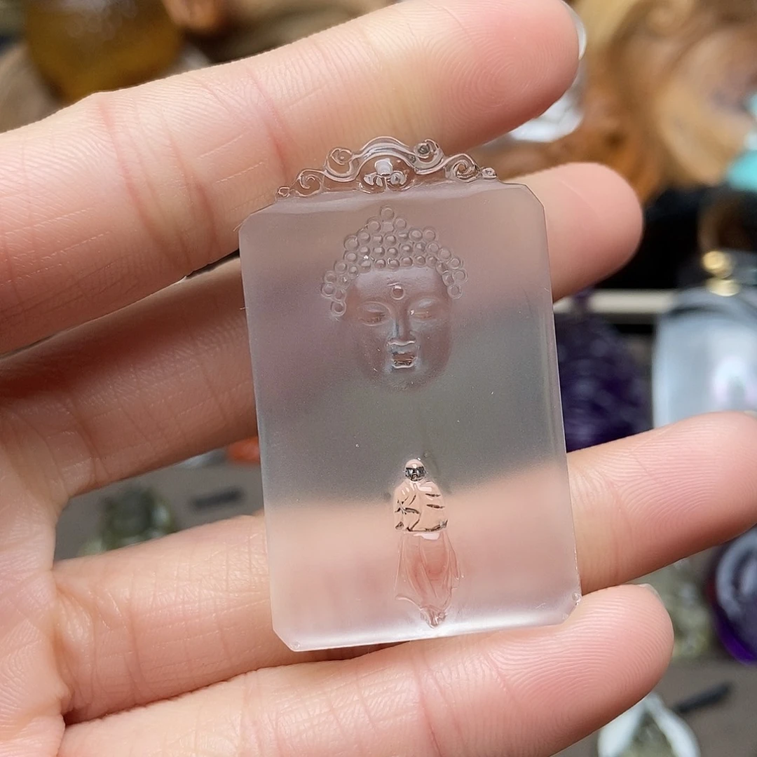 水晶吊坠未镶嵌吊坠