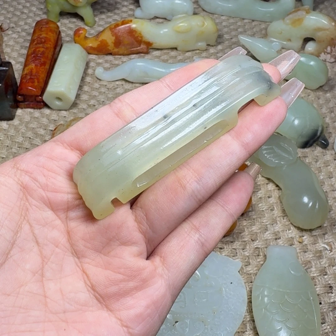 白玉菩提吊坠挂件