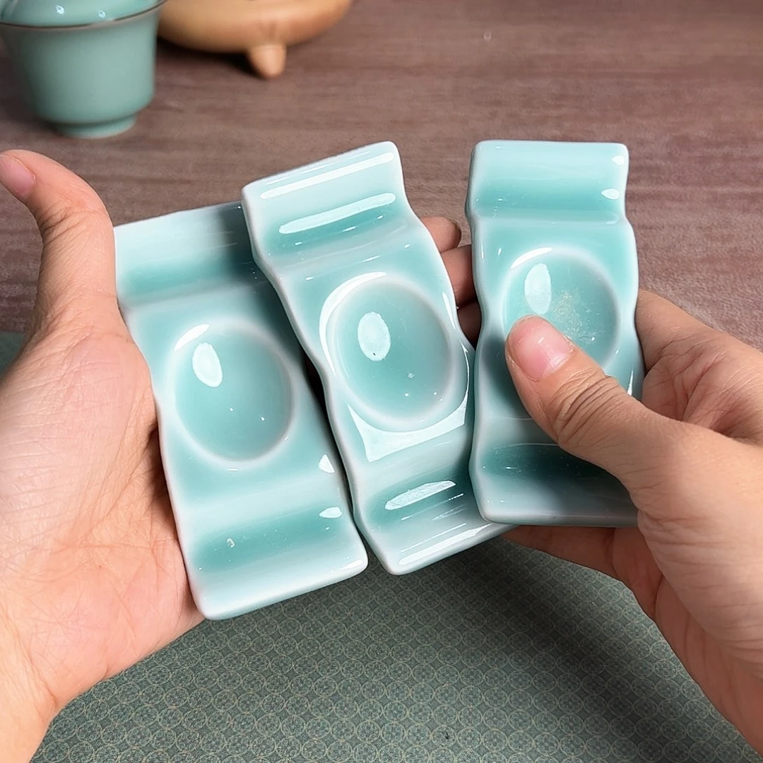 龙泉云间青瓷小米茶器