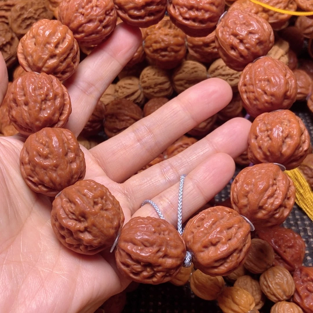 桃核手串方墩手串