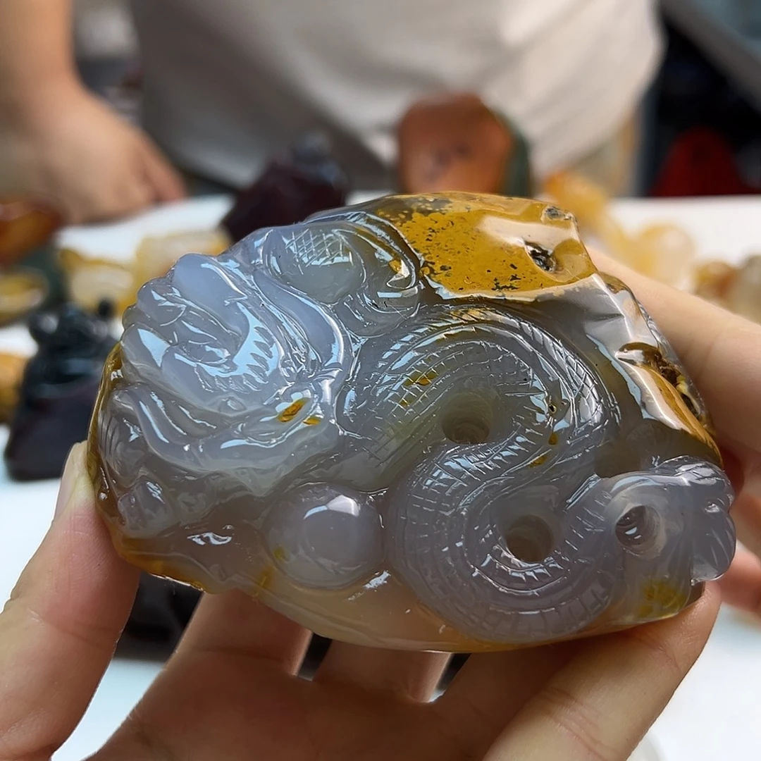 玛瑙/玉髓未镶嵌颈饰