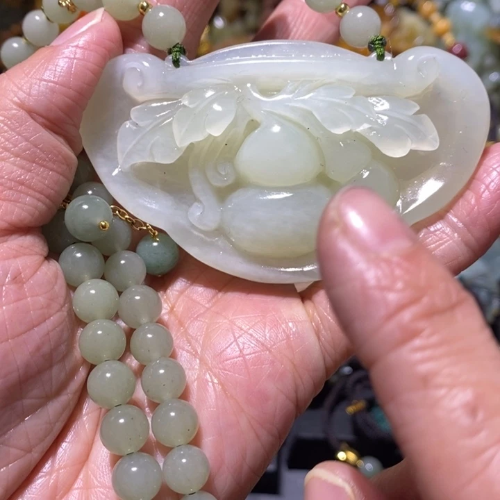 岫玉岫玉吊坠未镶嵌