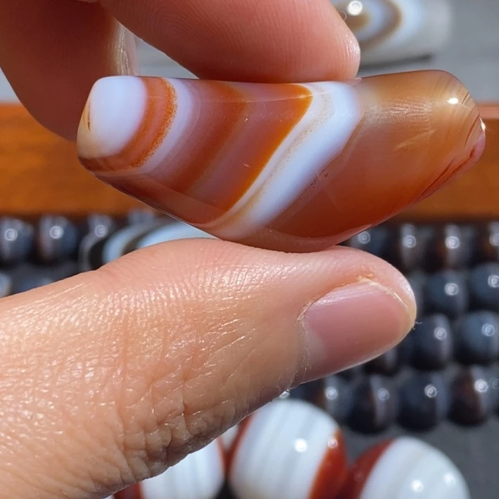 玛瑙/玉髓未镶嵌项链